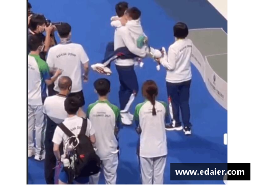 雷火电竞团宠全红婵被三大奥运冠军熊抱，师哥抱着转圈圈，任茜笑得